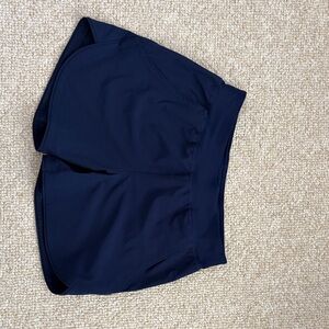 Lands' End Women's Dark Blue Quick Dry Swim Shorts—NO panty TWO AVAILABLE-size 8